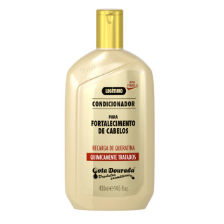 Condicionador Recarga de Queratina - Quimicamente Tratados - Gota Dourada