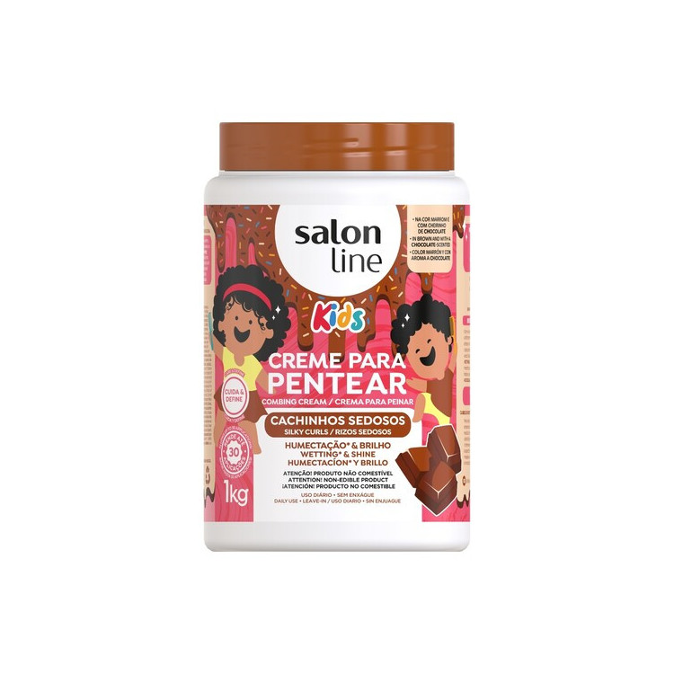 Creme de Pentear Kids 1KG - Salon Line Cachinhos Definidos