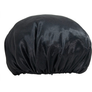 Touca Capilar de Cetim - Cor Preta